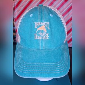 Salty Dog Cafe Charleston Hat - Women's Old Fav Trucker, Aqua